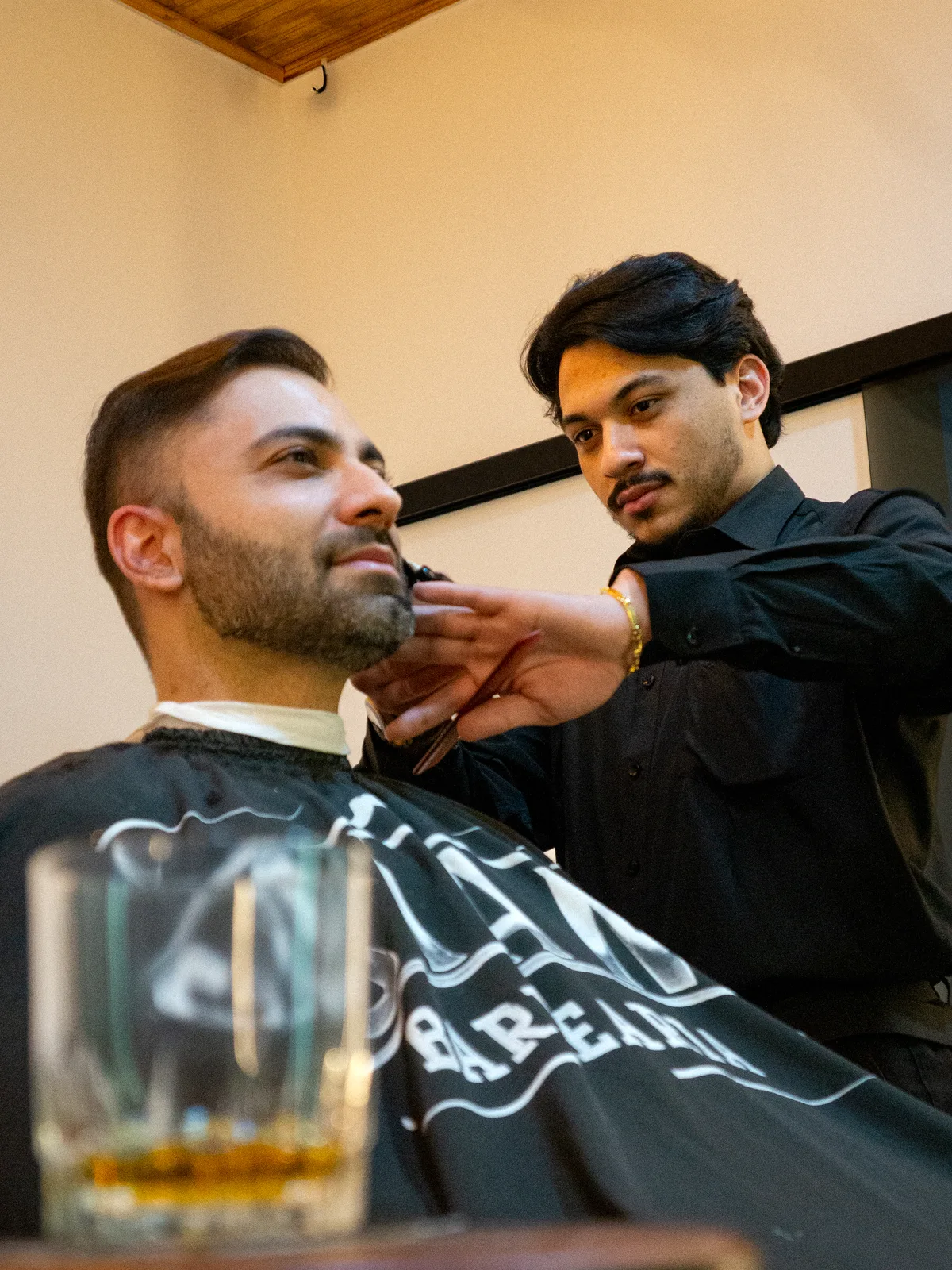 Barba na Barbearia Goiano